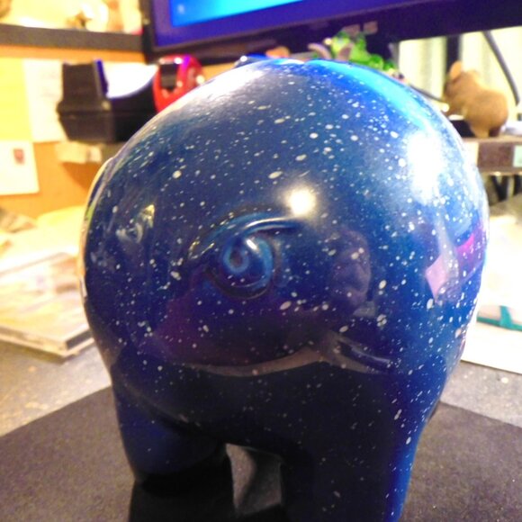 GRANITE LOOKING CERAMIC PIGGY BANK - "FOR the GRANDKIDS" - Picture 7 of 7